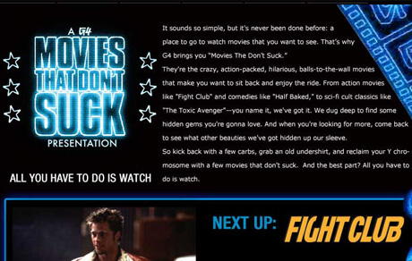 G4: Movies That Don't Suck
