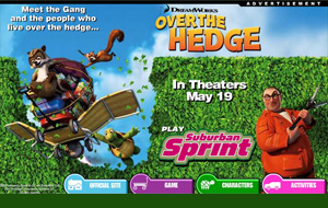 DreamWorks: Over the Hedge
